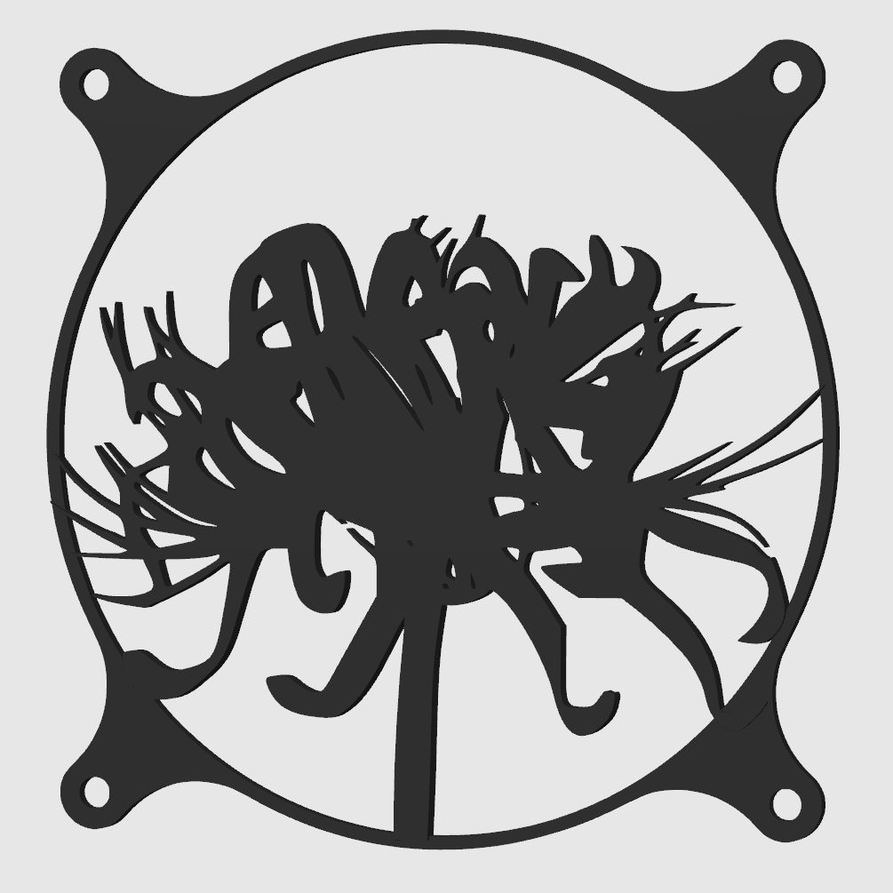 Kryt na větráček - SpiderLily