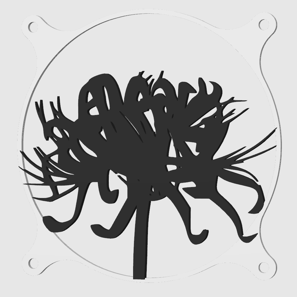 Kryt na větráček - SpiderLily