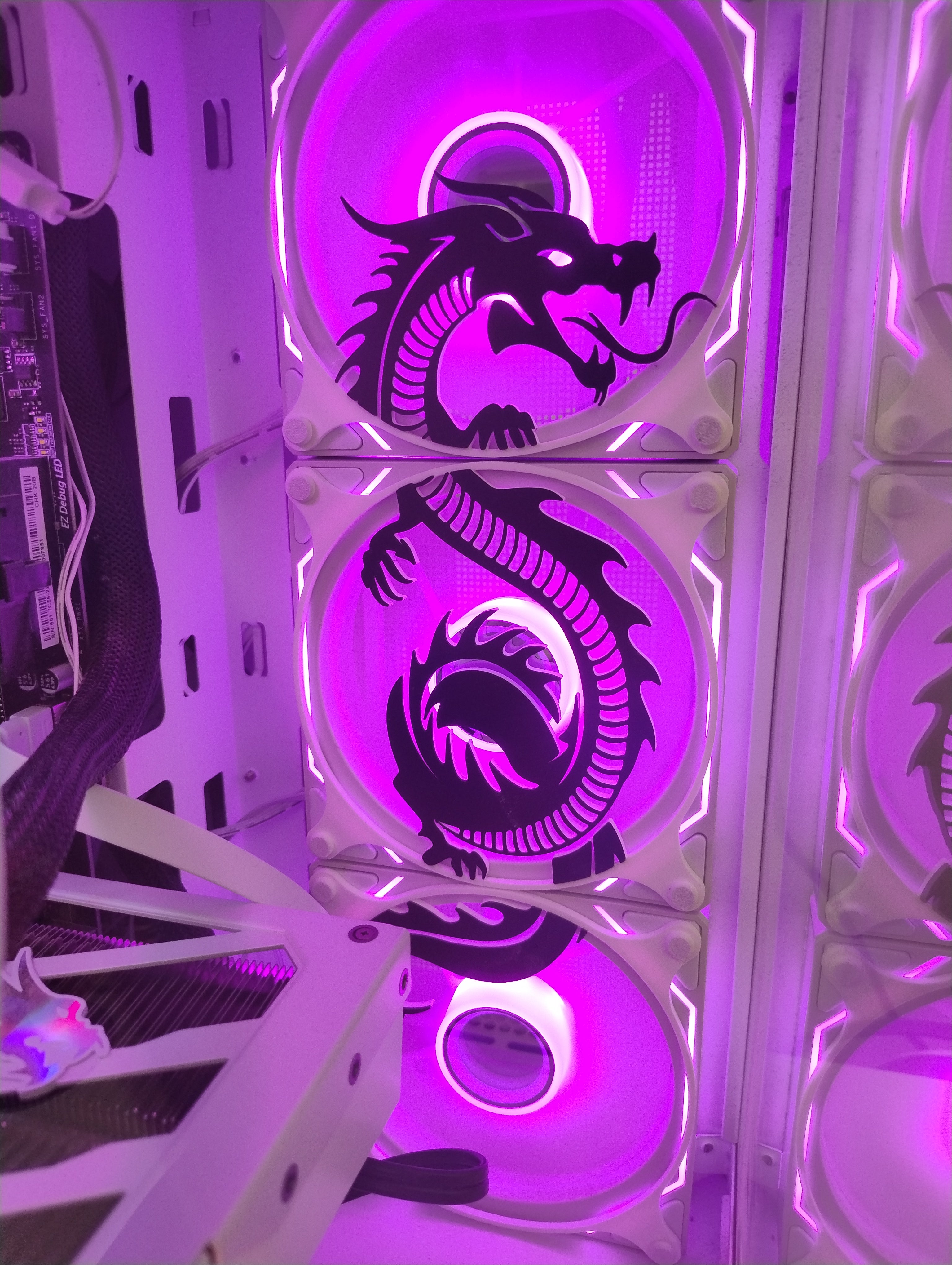 Sada krytů na větráčky - Dragon