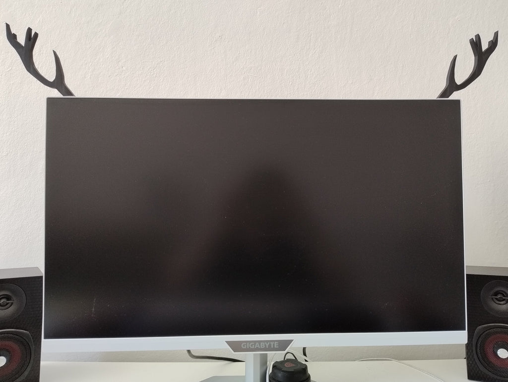 Dekorace na monitor - Antlers